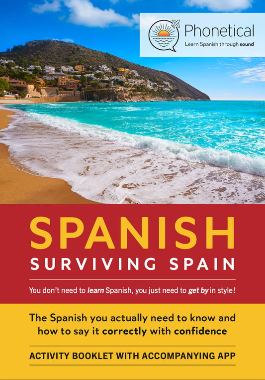 'Surviving Spain' activity booklet