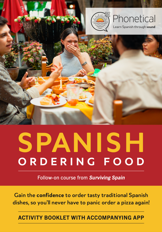 'Ordering food' activity booklet