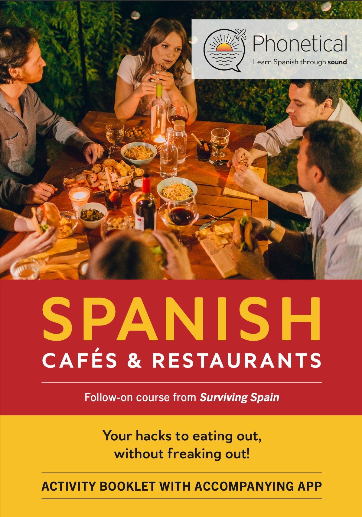 'Cafes and restaurants' activity booklet